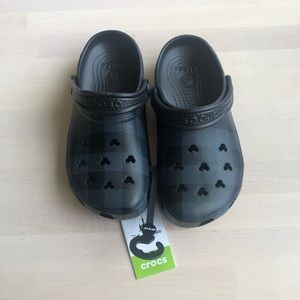 Disney Parks Crocs Mickey Mouse Clogs Buffalo Check Halloween Shoes